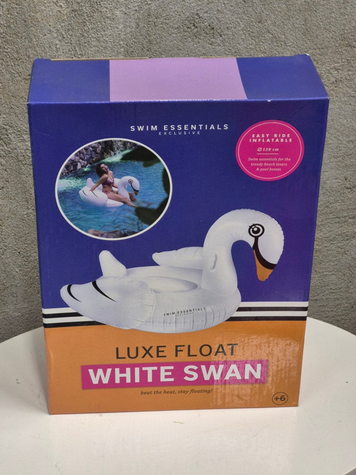 Swim Essentials opblaasbare witte zwaan, Ophalen of Verzenden, Nieuw