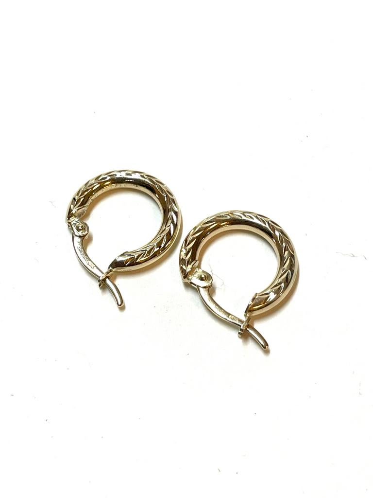 14k gouden oorbellen, Sieraden, Tassen en Uiterlijk, Oorbellen, Hangers, -, -, Ophalen of Verzenden