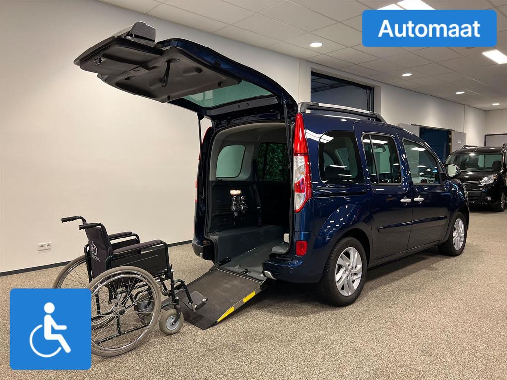 Renault Kangoo Rolstoelauto Automaat + Luchtvering, Automaat, 12 maanden, Gebruikt, Blauw