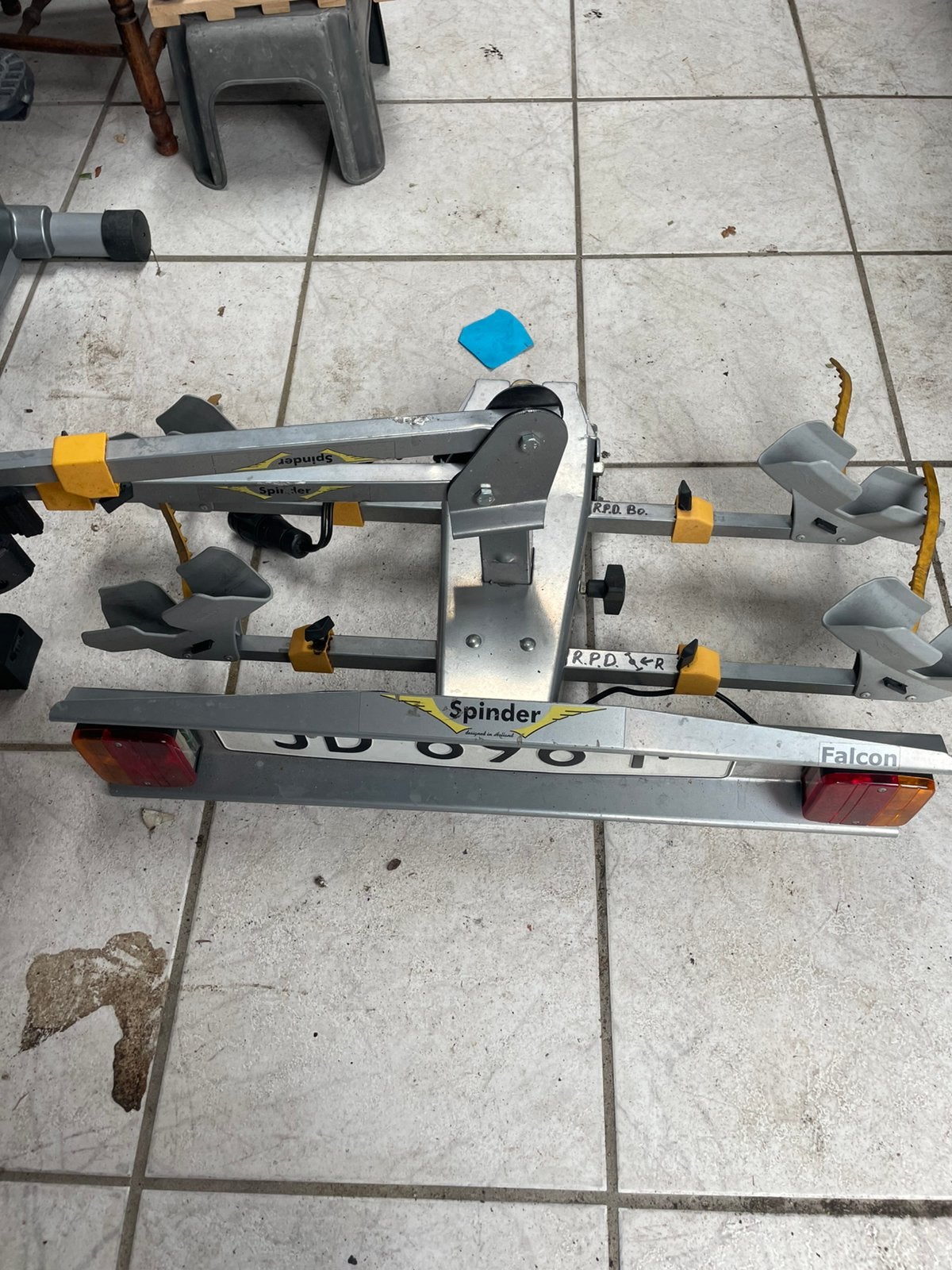 Spinder fietsdrager, Auto diversen, Fietsendragers, Ophalen of Verzenden, Zo goed als nieuw, Trekhaakdrager