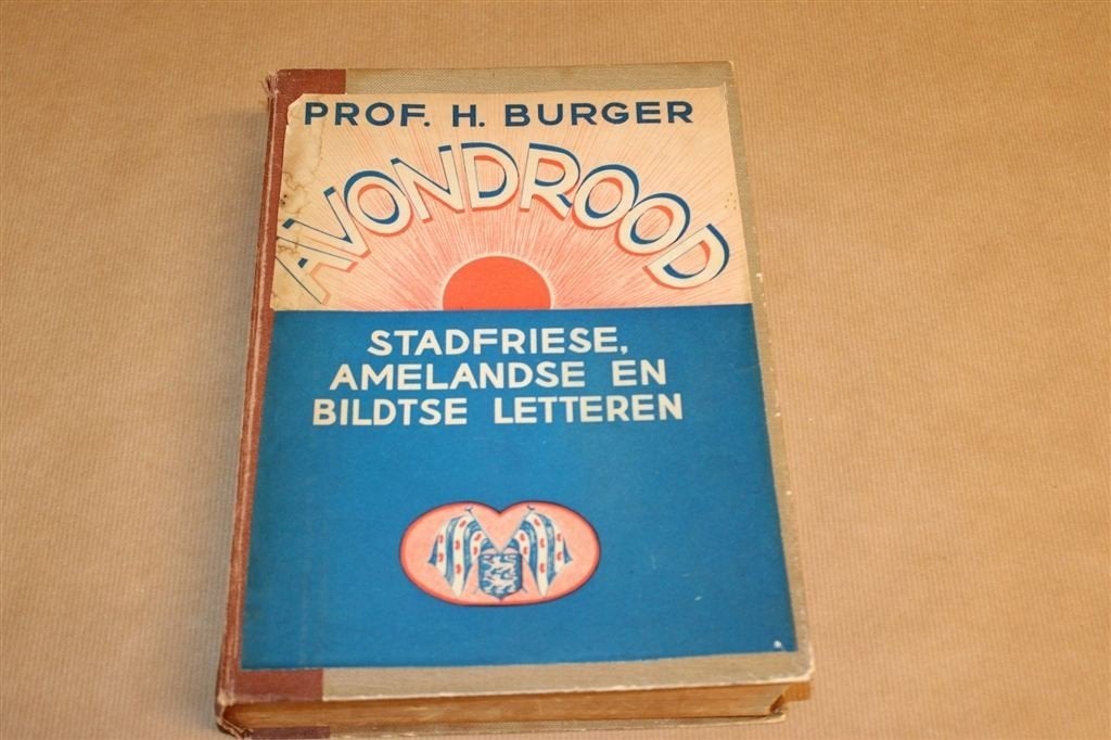 Avondrood — Stadsfriese Amelandse & Bildtse Letteren 1944, Boeken, Ophalen of Verzenden, Gelezen