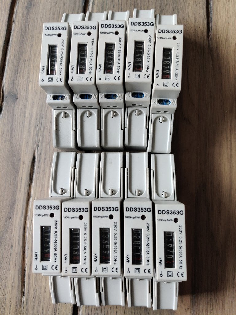 YTL DDS353G 230V 0,25-5(50)A 50Hz kWh meter, Hobby en Vrije tijd, Elektronica-componenten, Ophalen of Verzenden, Nieuw