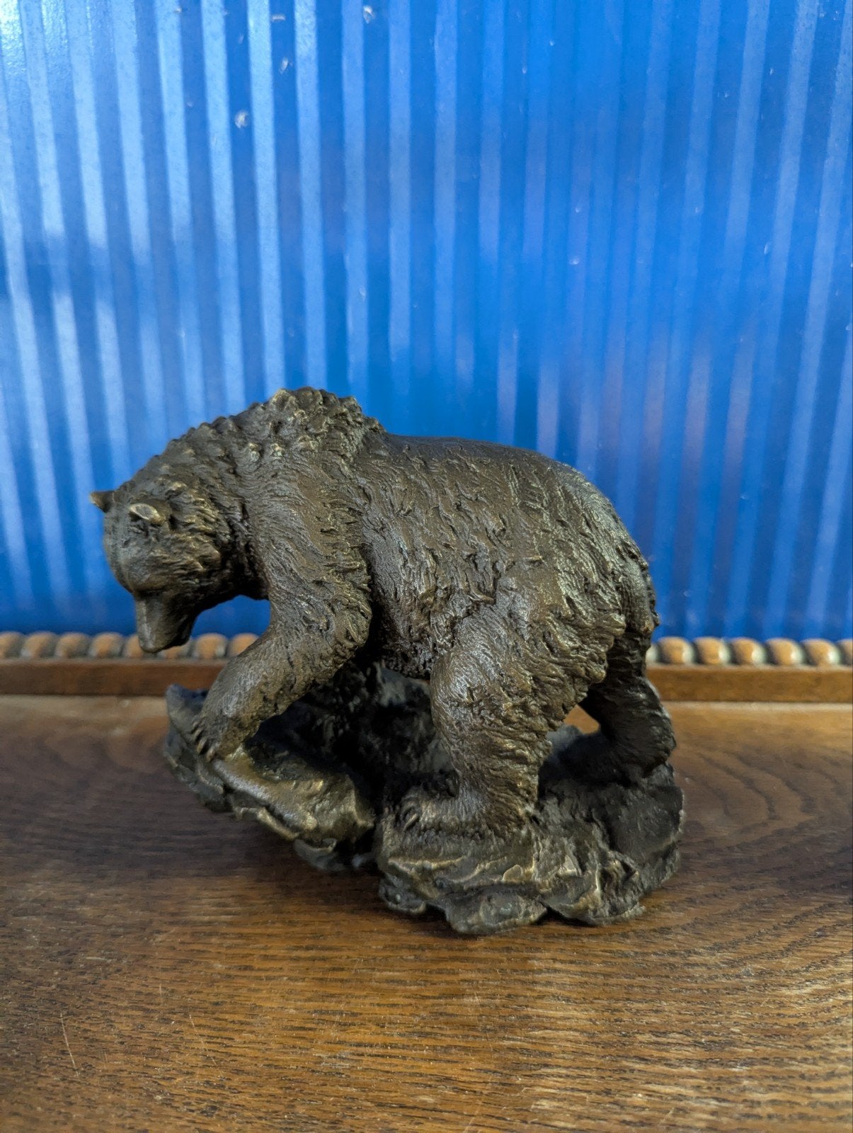 Bronzen Beeld van een Beer, Ophalen of Verzenden