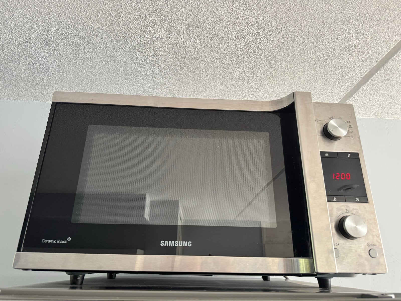 Samsung combimagnetron – Oven werkt, magnetron werkt niet, Combimagnetron, Gebruikt, Grill, Ophalen of Verzenden