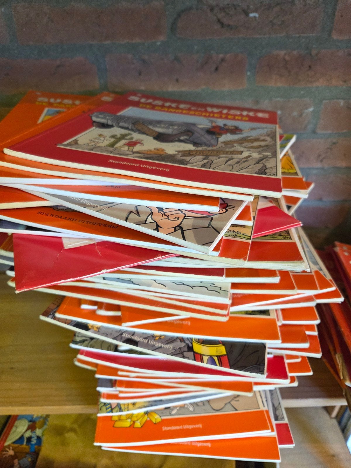 Grote collectie Suske en Wiske stripboeken, Boeken, Stripboeken, Meerdere stripboeken, Ophalen, Gelezen