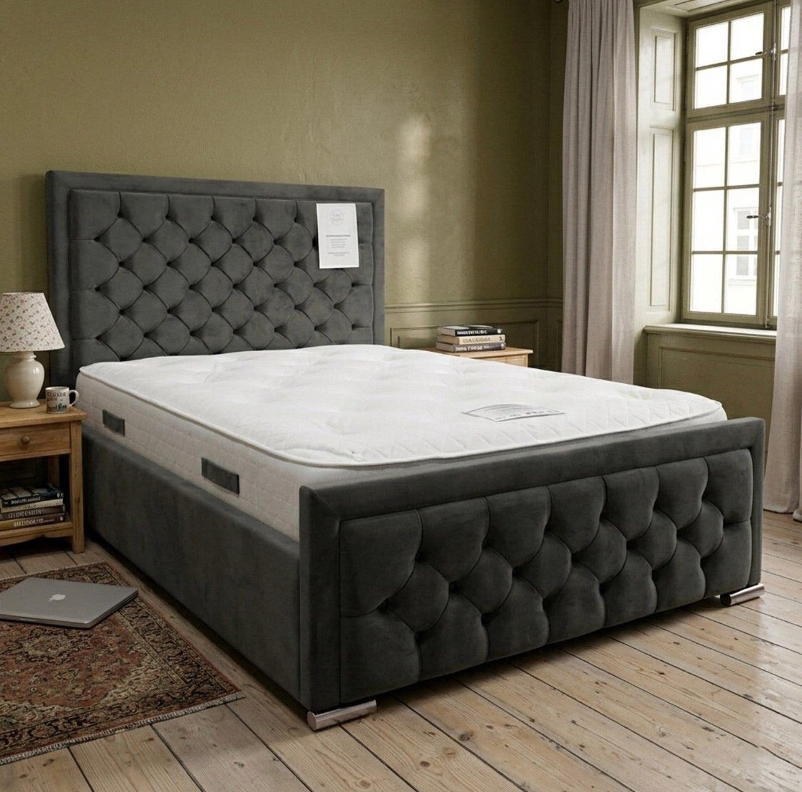 Nieuwe Florida bedden 140x200, 160x200, 180x200, Huis en Inrichting, Slaapkamer | Complete slaapkamers, Verzenden, Nieuw, Tweepersoons