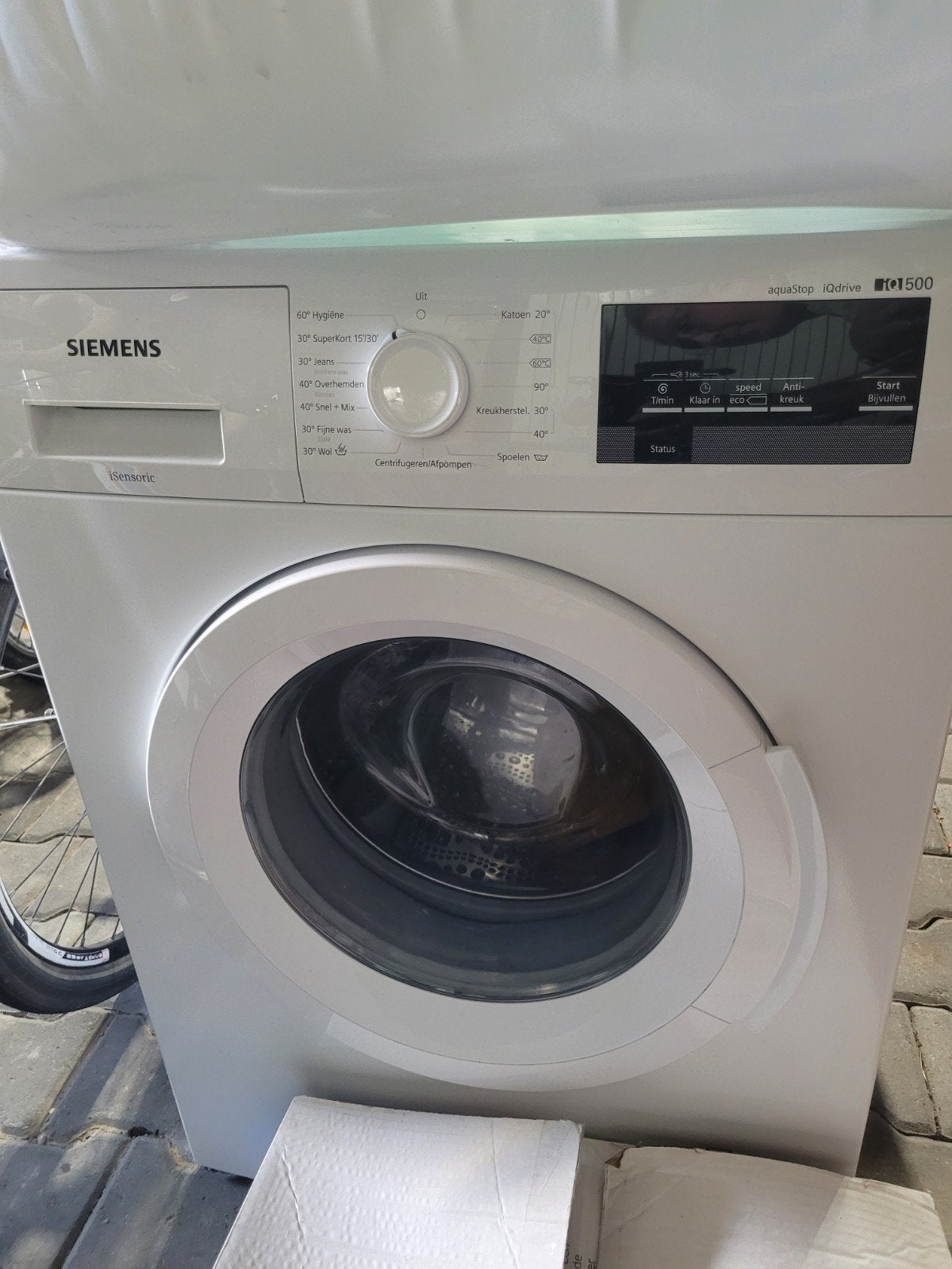 Siemens wasmachine 1600 toeren, Ophalen, 6 tot 8 kg, Gebruikt, 1600 toeren of meer