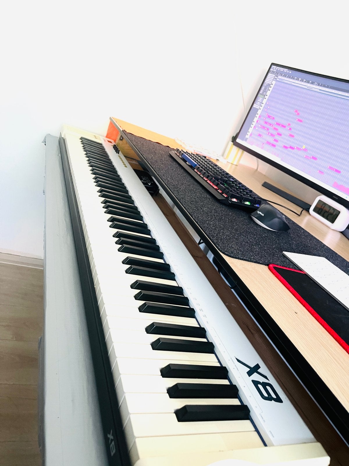 Midiplus X8 MIDI Keyboard Controller - 88 toetsen, Overige merken, Gebruikt, 88 toetsen, Midi-aansluiting