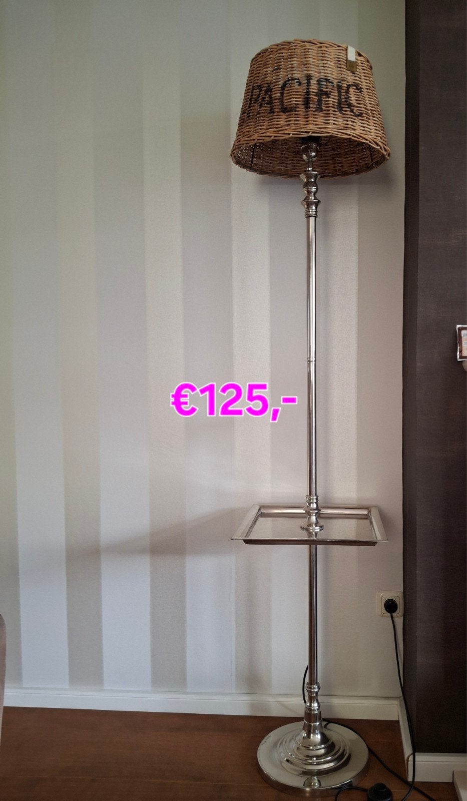 Vloerlamp riviera maison, Ophalen, Zo goed als nieuw, 150 tot 200 cm