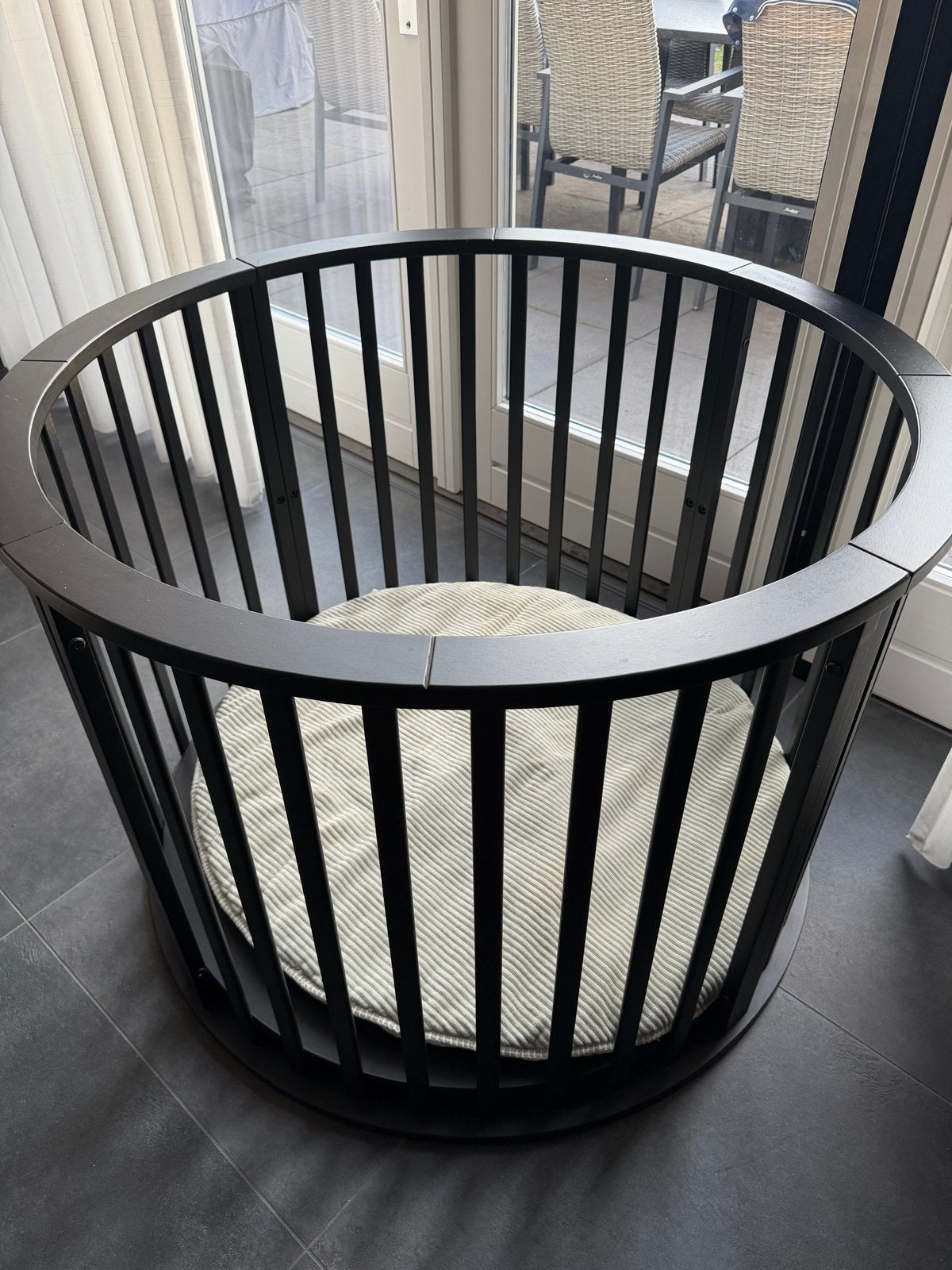 Ronde box Europe Baby met Koeka boxkleed, Kinderen en Baby's, Ophalen, Gebruikt, Rond, Boxkleed