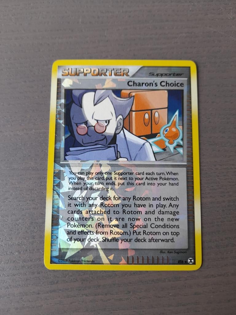 2009 rising rivals rt6 charon's choice cracked ice reverse, Ophalen of Verzenden, Gebruikt, Losse kaart, Foil