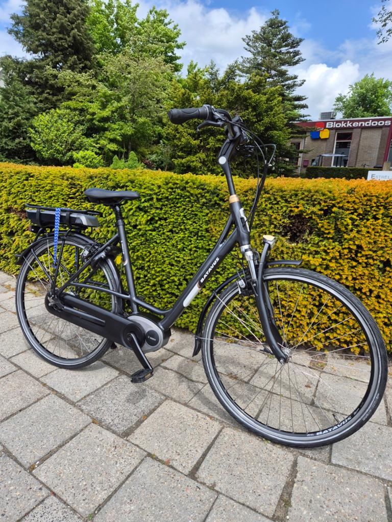 Middenmotor Bosch Elektrische fiets, Electric bike, Ebike, Batavus, Ophalen of Verzenden, Zo goed als nieuw, 51 tot 55 cm