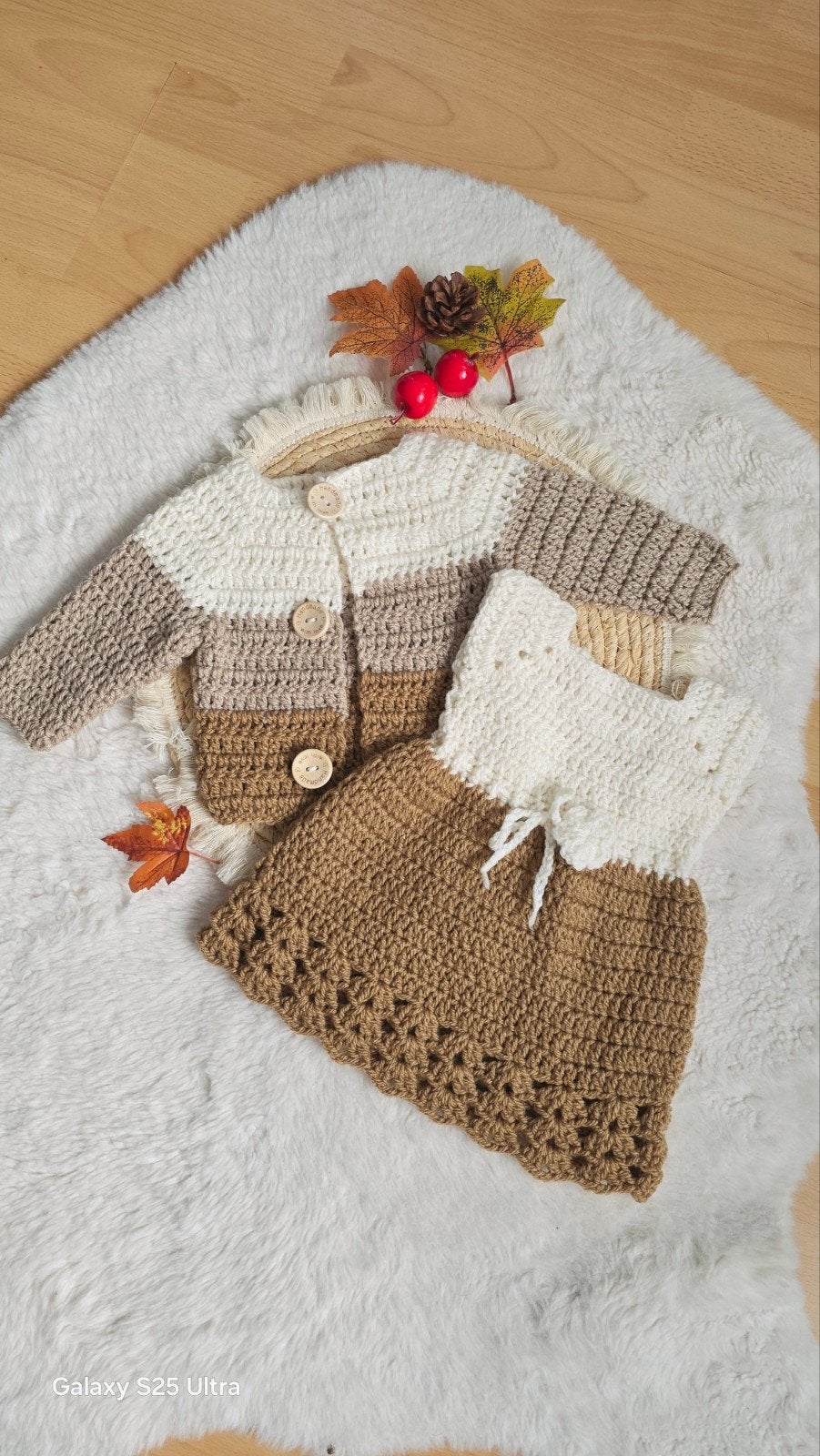 Set.for baby girl from 3-6 month handmade, Ophalen of Verzenden, Nieuw, Meisje, Schoentjes