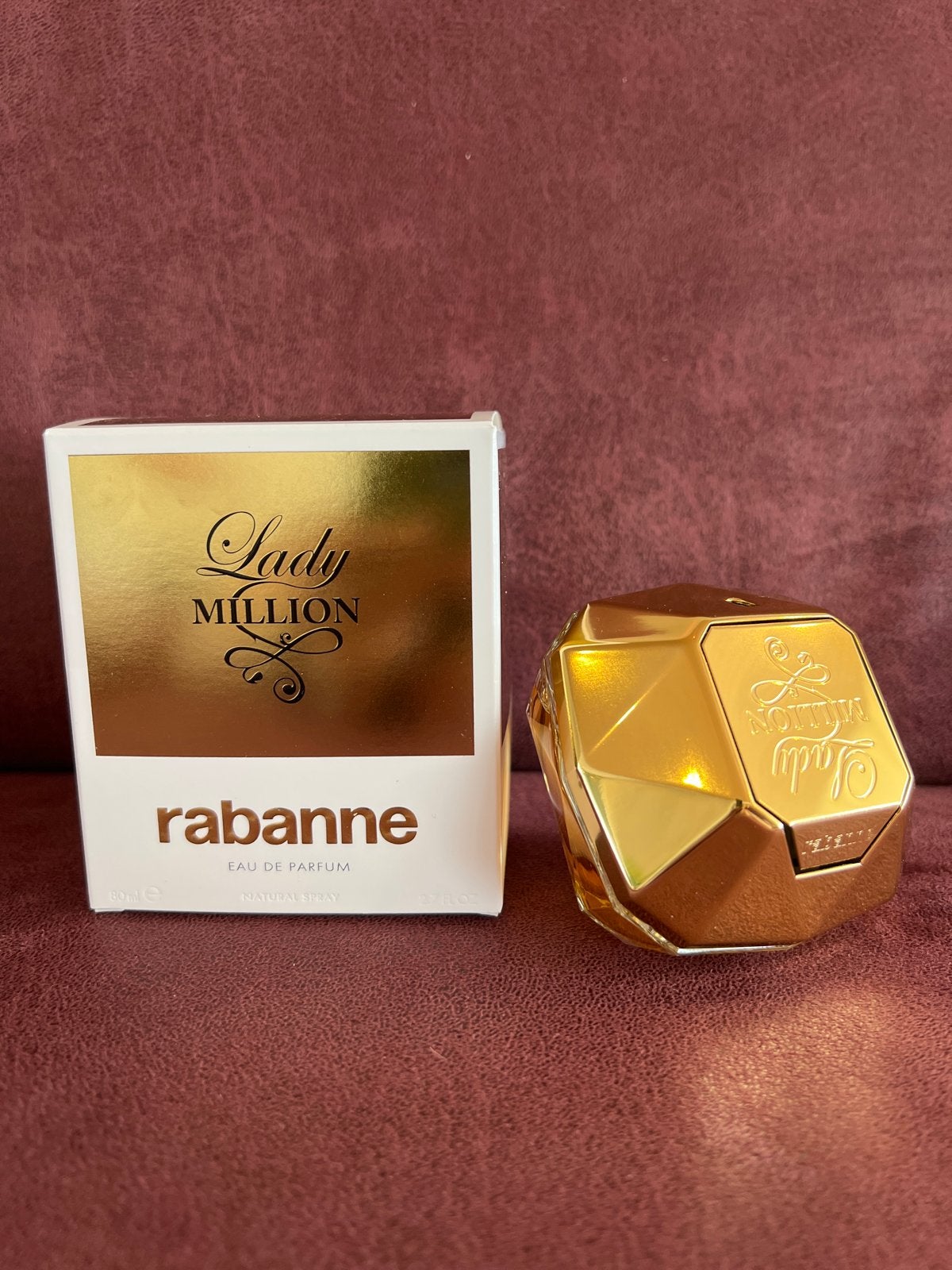 Lady Million Rabanne Eau de Parfum 80ml, Ophalen of Verzenden, Zo goed als nieuw