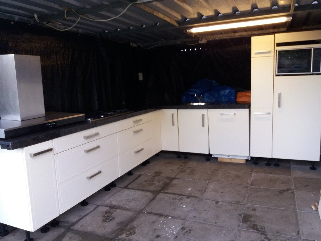 Keuken compleet, Huis en Inrichting, Ophalen, Zo goed als nieuw, Graniet of Steen