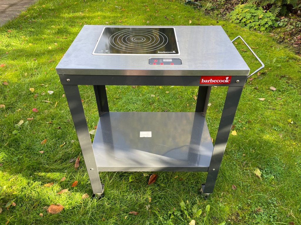BBQ , (inductie) , merk Barbecook ., Tuin en Terras, Ophalen, Gebruikt, Vrijstaand, Elektrisch