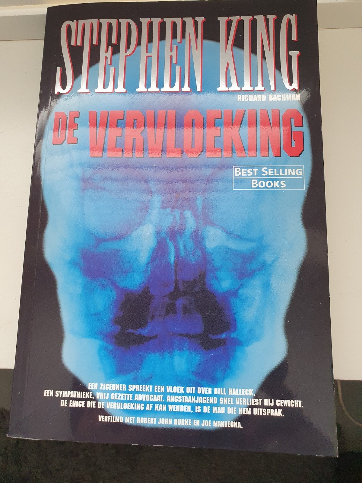 Stephen King - De Vervloeking (Thinner), Boeken, Thrillers, Gelezen, Nederland, Ophalen of Verzenden