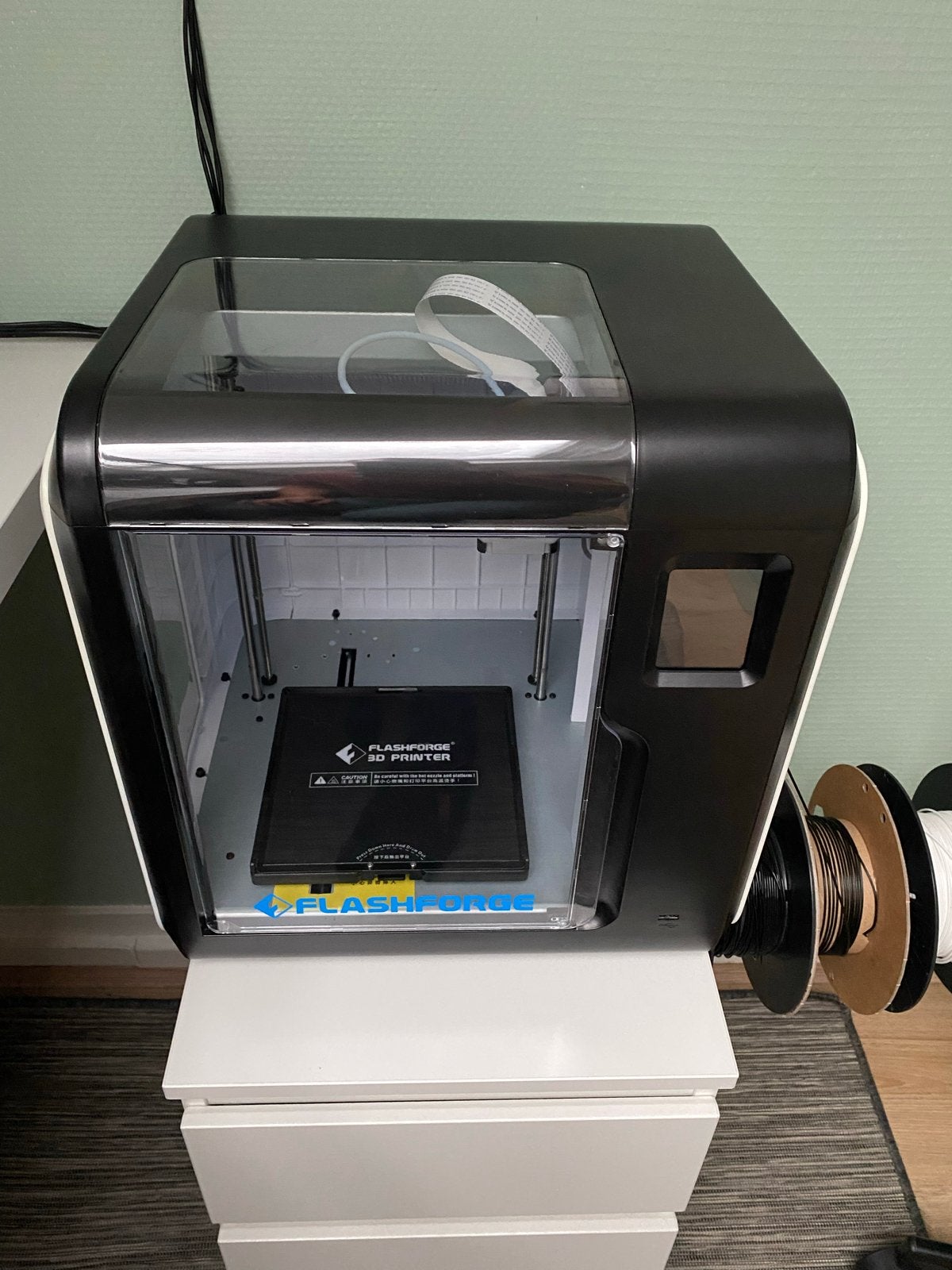 Flashforge Adventurer 3 3D-printer 4jaar oud, Computers en Software, Ophalen, Gebruikt, Ingebouwde Wi-Fi, Filament