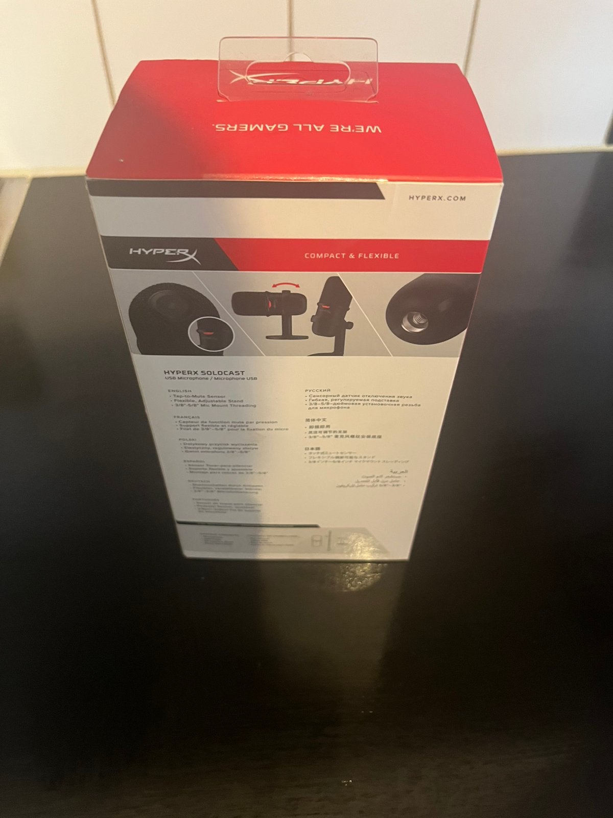 Microfoon HyperX Solocast, Ophalen of Verzenden, Zo goed als nieuw