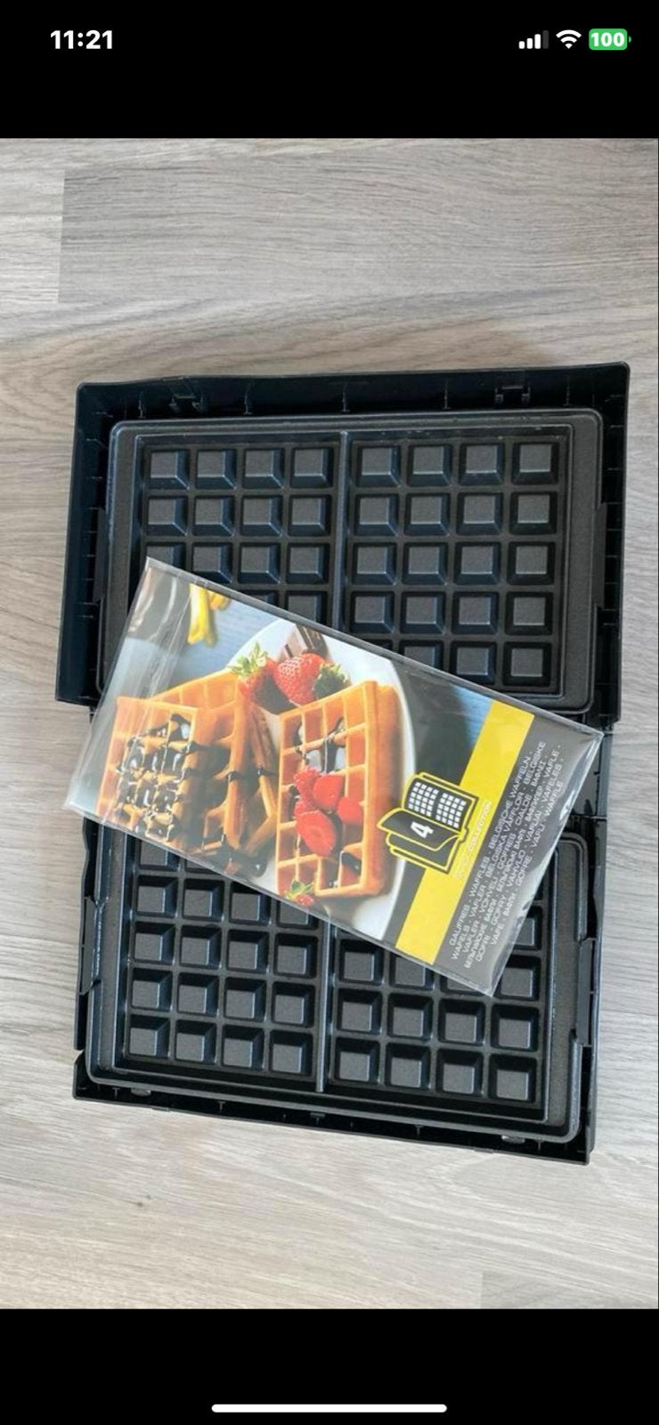 Tefal wafel, tosti en gril platen nieuw, Ophalen of Verzenden, Nieuw