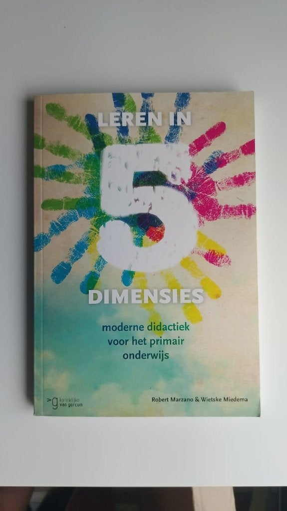 Leren in 5 dimensies - Marzano & Miedema - 9789023251651, Zo goed als nieuw, Gamma, Robert J. Marzano, Wietske Miedema, HBO