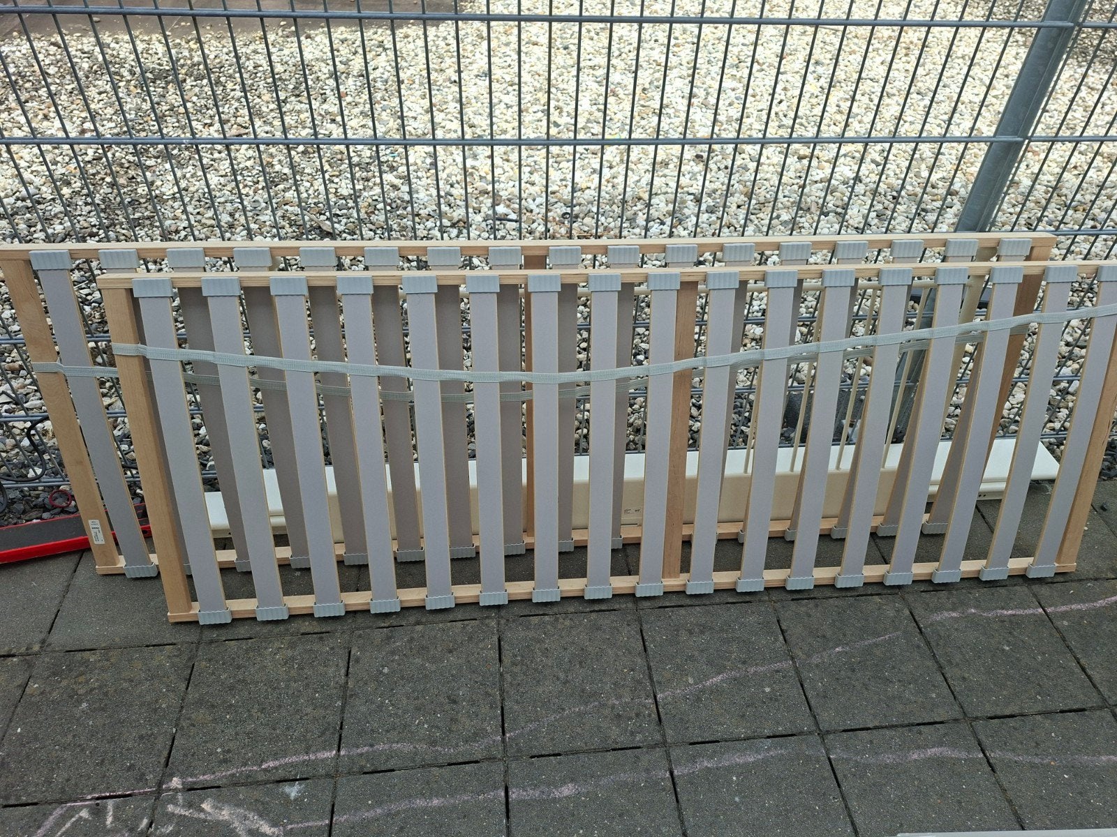 Gratis lattenbodem voor bed 140200cm., Ophalen, IJzer