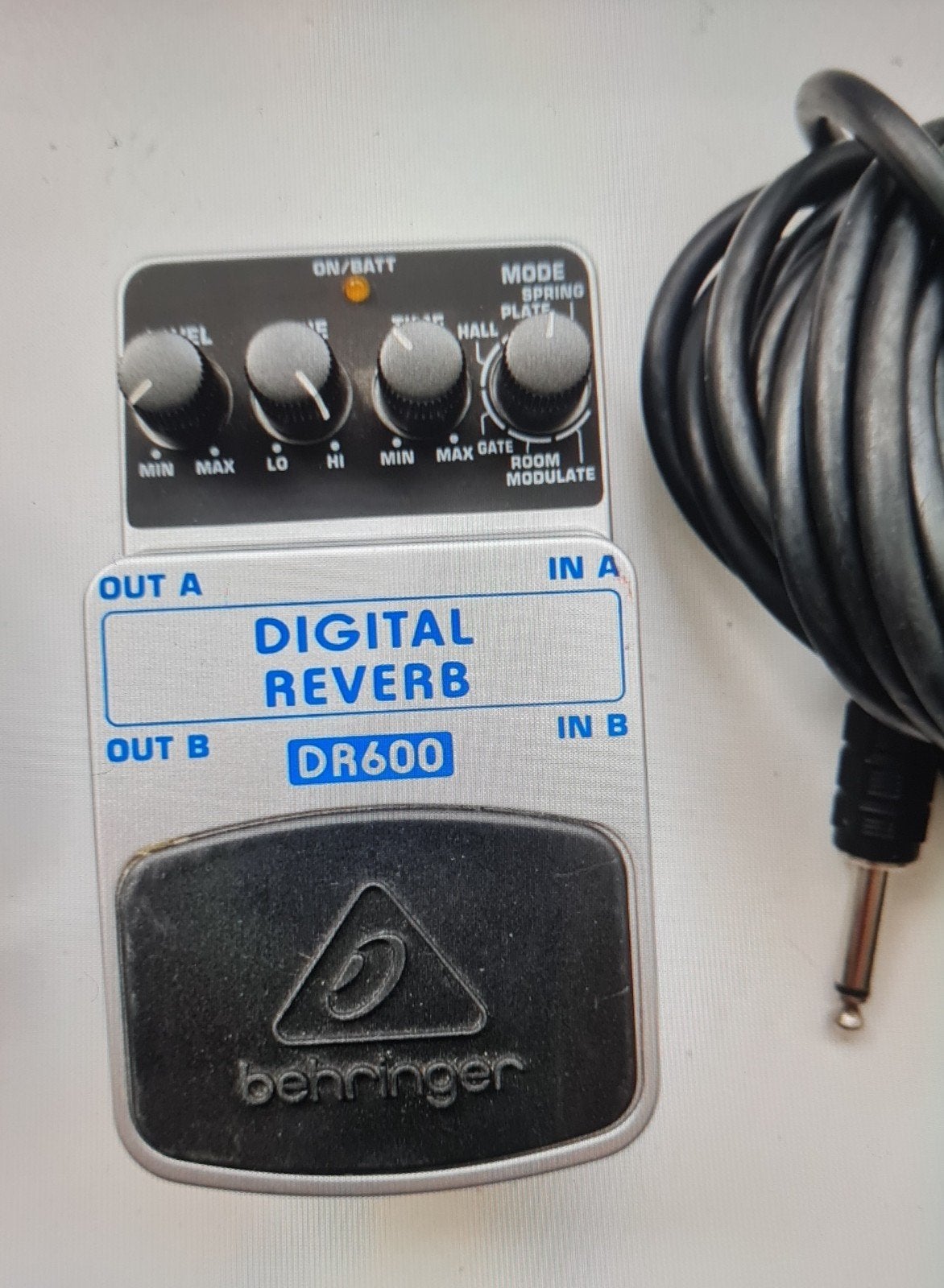 Behringer DR600 reverb pedaal, Muziek en Instrumenten, Ophalen, Gebruikt, Reverb