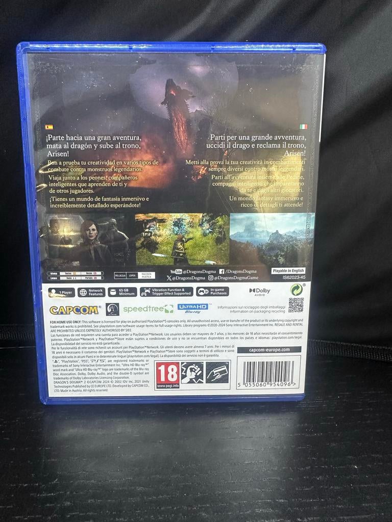 Dragon's Dogma 2 - PS5 (Zo goed als nieuw), Spelcomputers en Games, Games | Sony PlayStation 5, R, Vanaf 18 jaar, 1 speler, Ophalen of Verzenden