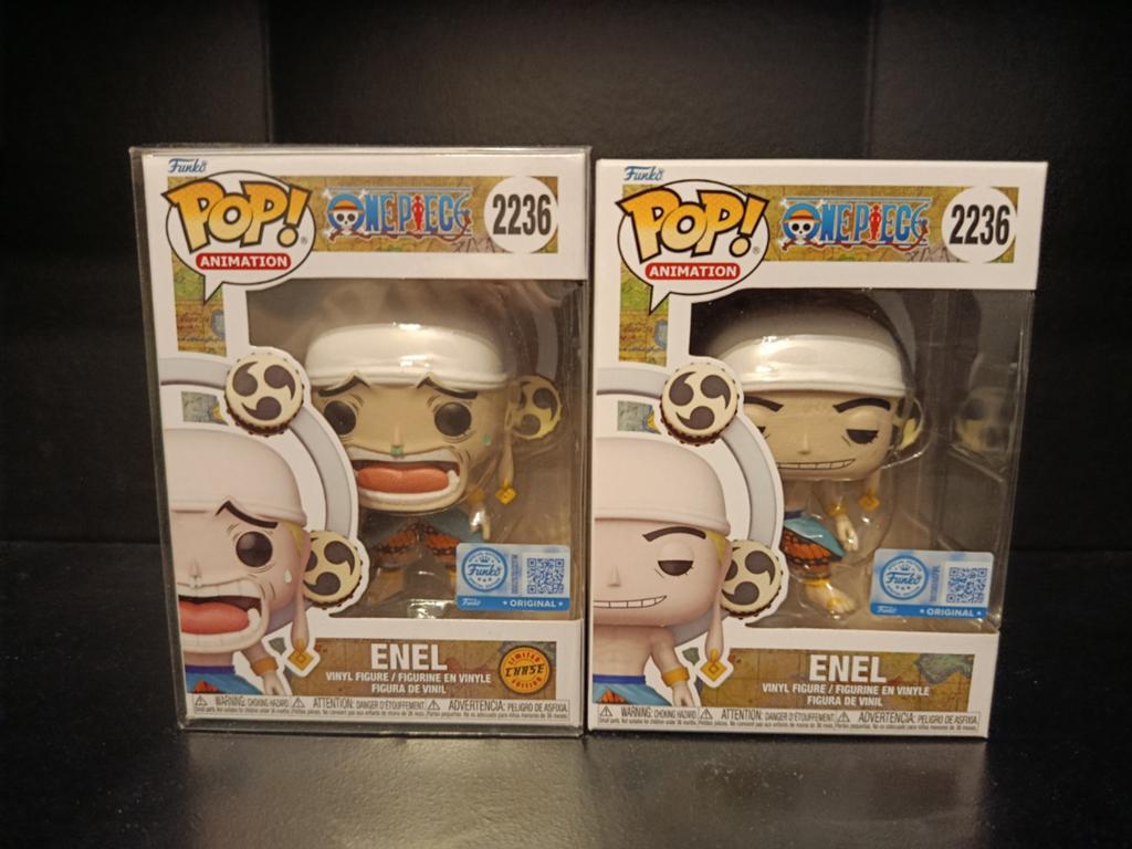 Enel 2236 Exclusive + Chase/Protector Funko Pop One Piece, Ophalen of Verzenden, Nieuw