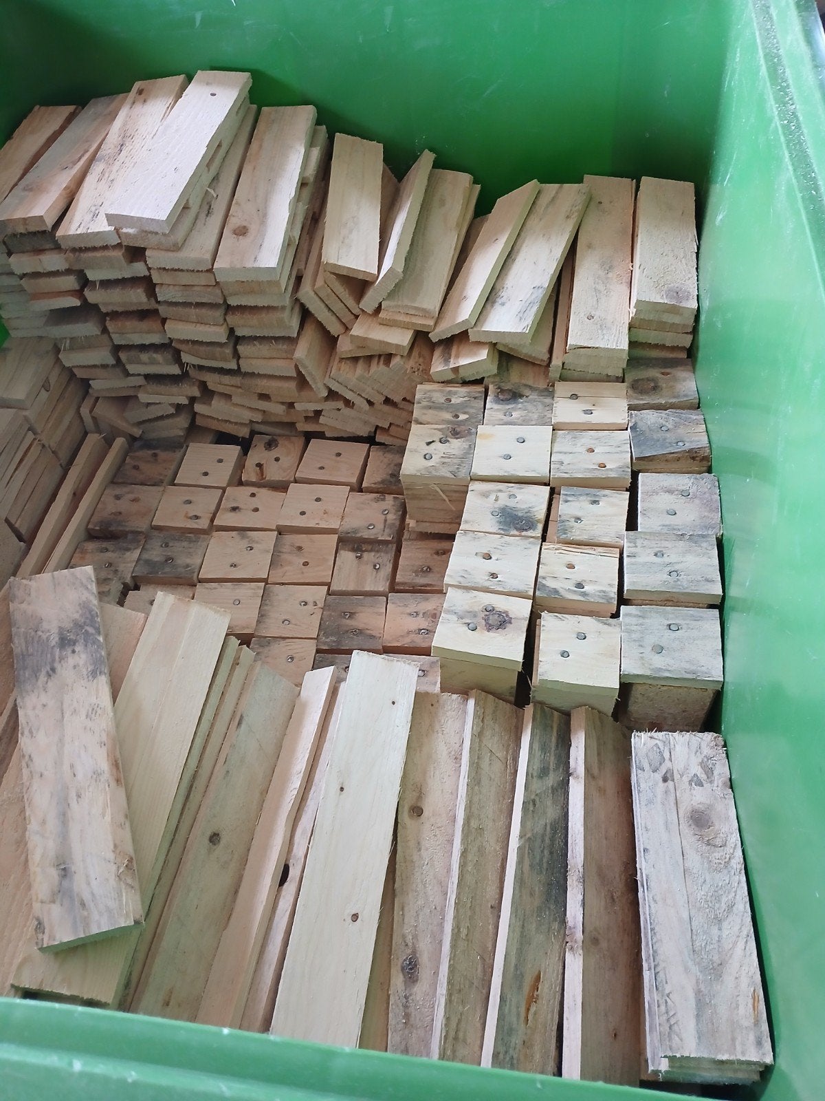 bak met mooi schoonkachel hout, Ophalen, Minder dan 25 mm, Nieuw, Minder dan 200 cm