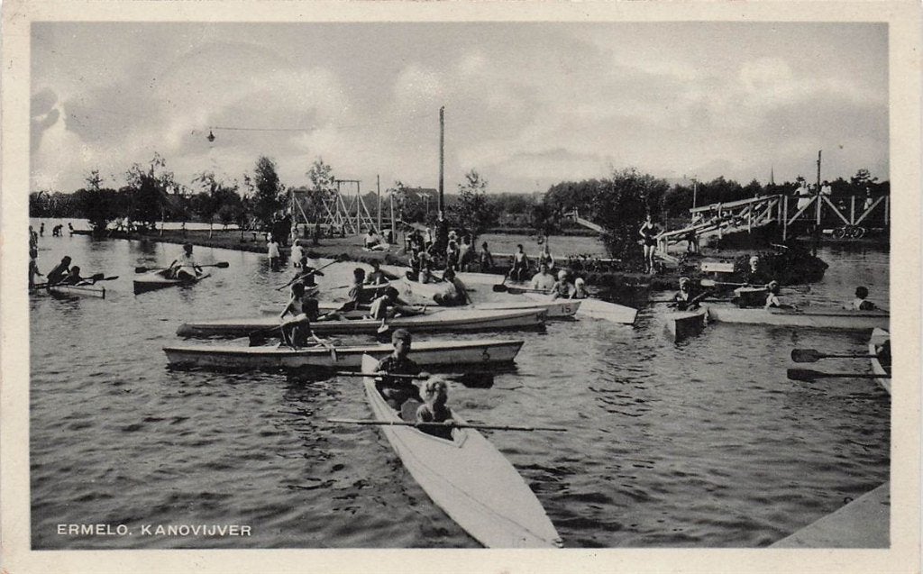 703-008-041 Ermelo Kanovijver, Verzenden, Voor 1920, Gelderland