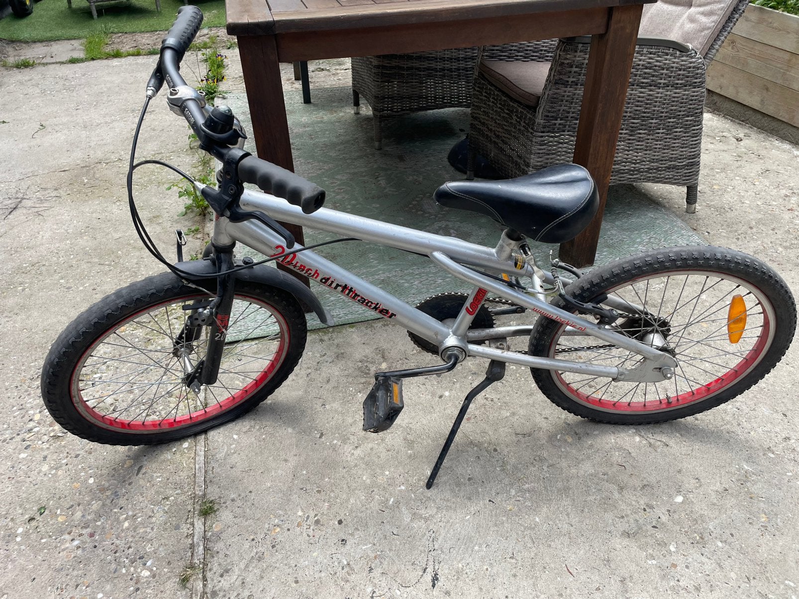 Kinderfiets - Opknappertje, Ophalen, Gebruikt, Terugtraprem, 20 inch of meer