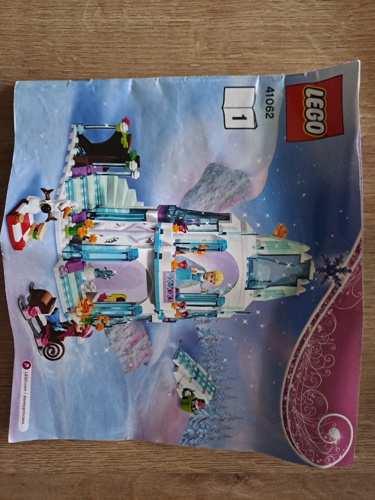 LEGO Disney Frozen instructieboekjes 41062 en 41047, Ophalen, Gebruikt, Lego, Accessoire