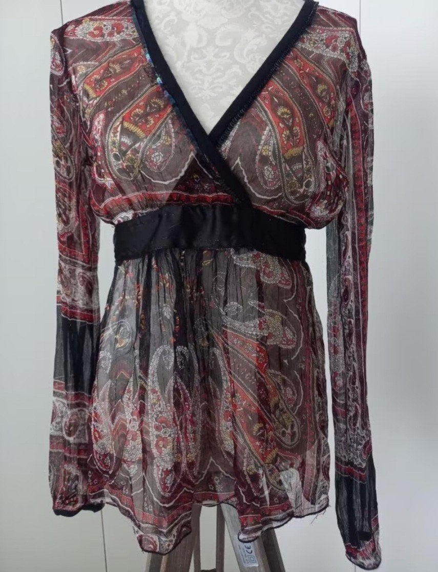 Blouse van Forecast, Kleding | Dames, Forecast, Zwart, Maat 42/44 (L), Ophalen of Verzenden