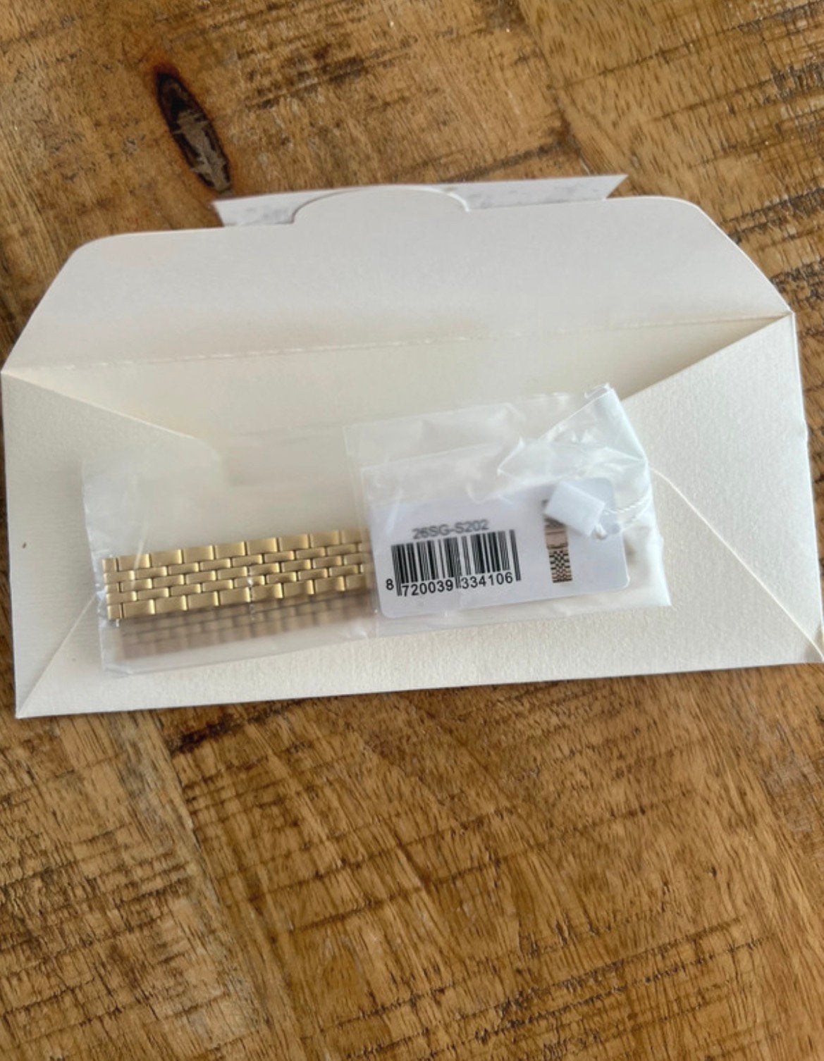 Rosefield gouden horloge band, Overige merken, Verzenden, Polshorloge, Nieuw
