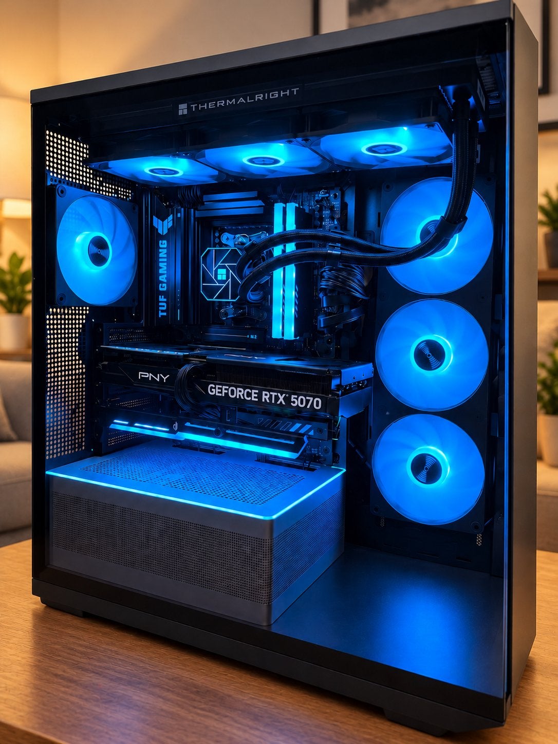 Gaming PC | Ryzen 7 7800X3D | RTX 5070 | 32GB DDR5, Computers en Software, 32 GB, Ophalen of Verzenden, Zo goed als nieuw, Gaming