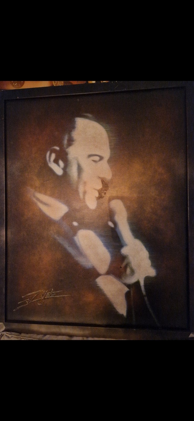 Groot gesigneerd schilderij: Erik van Zijst, Ophalen, Gesigneerd, Overige materialen, Overige technieken