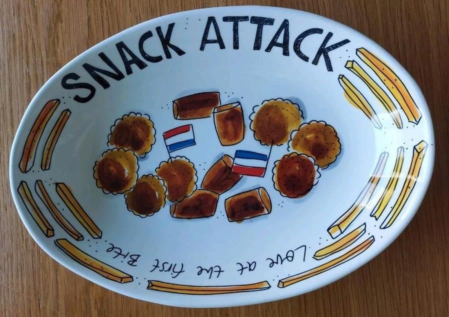 Blond Amsterdam Serveerschaal Snack Attack, Huis en Inrichting, Blond Amsterdam, Nieuw, Ophalen of Verzenden, Schaal of Schalen