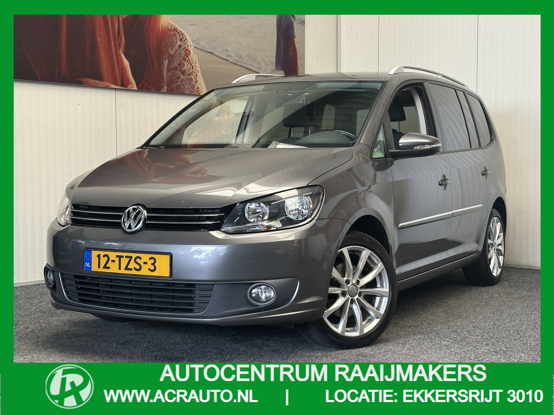 Volkswagen Touran 1.4 TSI HIGHLINE 7 PERSOONS AUTOMAAT NAVIG, Auto's, Gebruikt, 4 cilinders, 7 stoelen, Origineel Nederlands