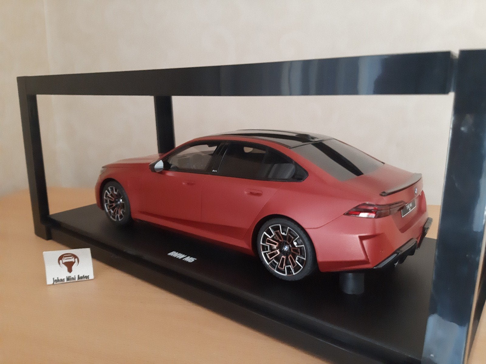 BMW M5 2025 Peable Beach Frozen Orange Metall GT Spirit 1:18, Overige merken, Auto, Nieuw, Ophalen of Verzenden