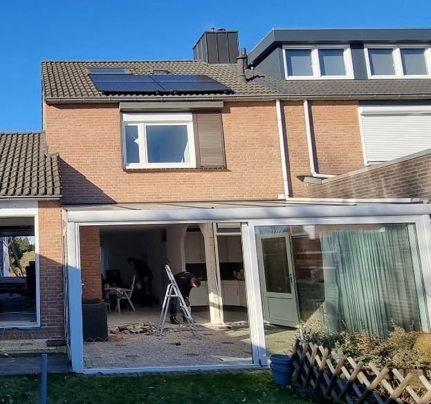 Mooie serre met grote schuifpui GERESERVEERD, Ophalen, Zo goed als nieuw, Serre