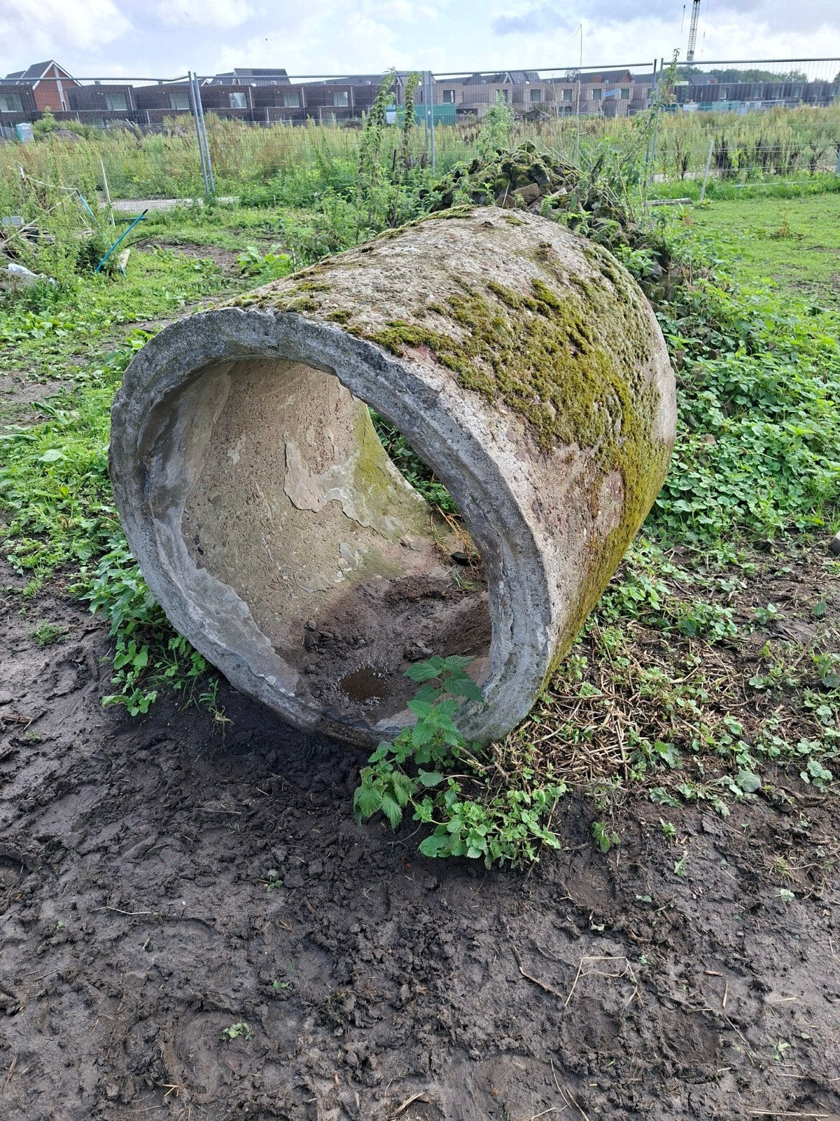put betonnen, Ophalen, Rond, Beton, Minder dan 30 cm