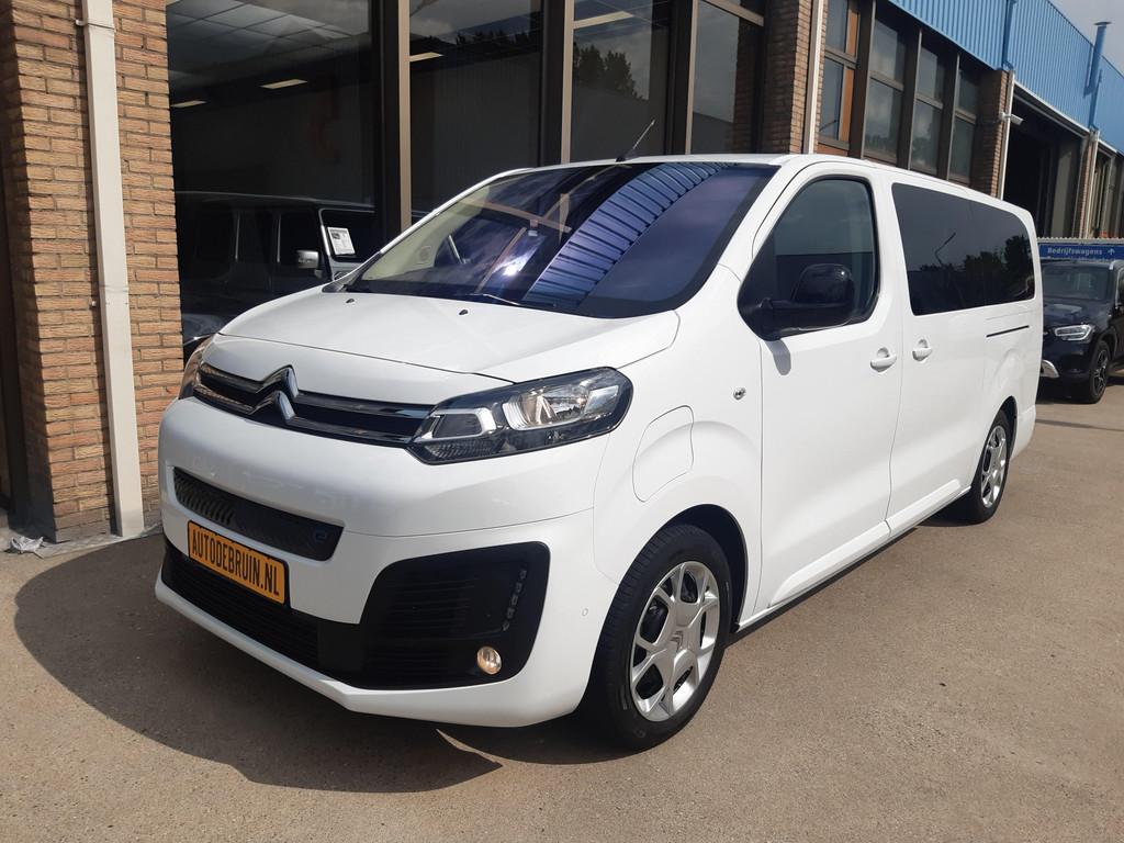 Opel Vivaro-e / Citroen E-SpaceTourer XL L3 75kWh SNELLADER, Auto's, Opel, Zwart, Overige carrosserieën, 7 stoelen, Wit