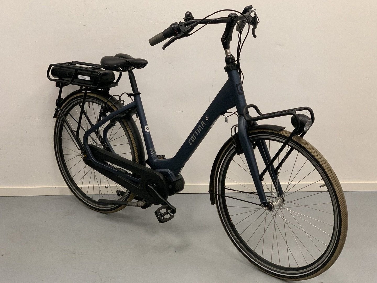 Cortina E-Common Family D50, Fietsen en Brommers, Elektrische fietsen, Gebruikt, 47 tot 51 cm