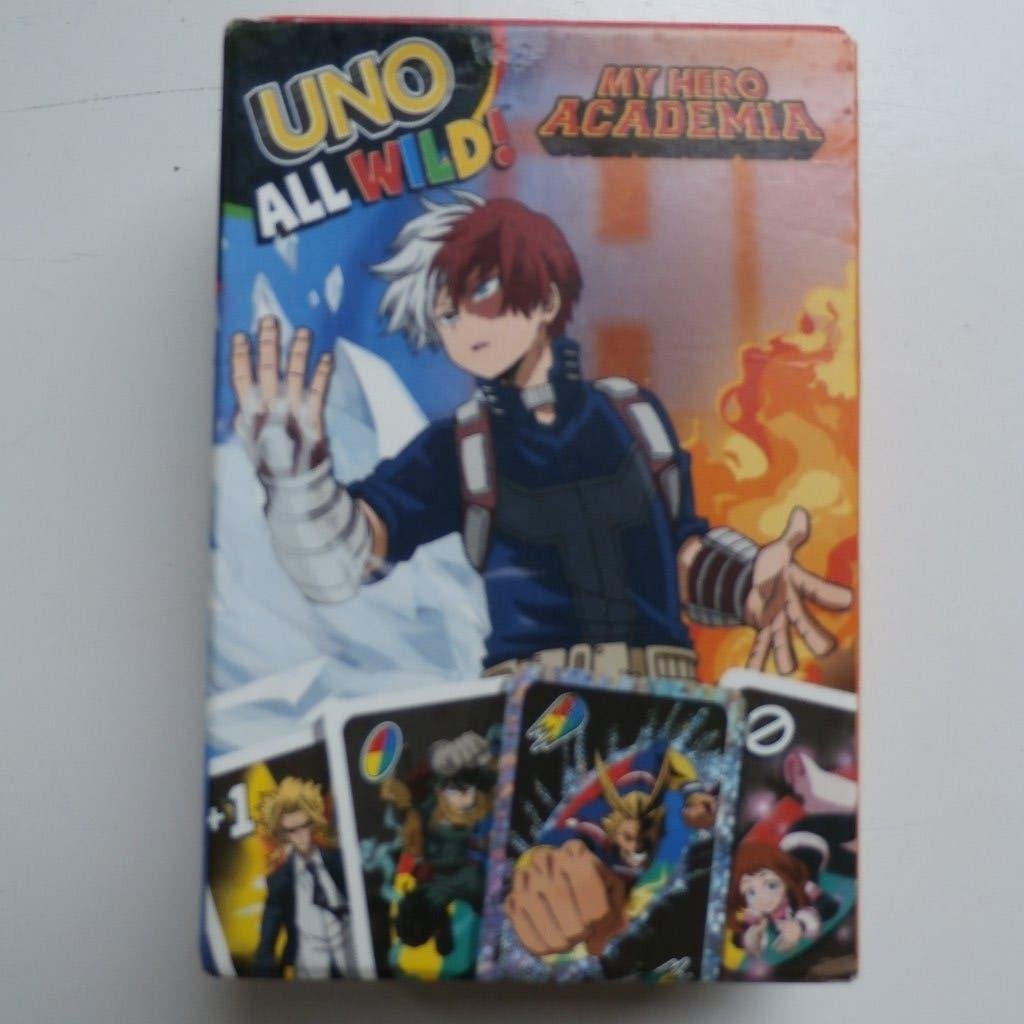 Uno All WILD! - My Hero Academia - Pokémon Happy Meal-spel, Ophalen of Verzenden, Zo goed als nieuw, Overige typen