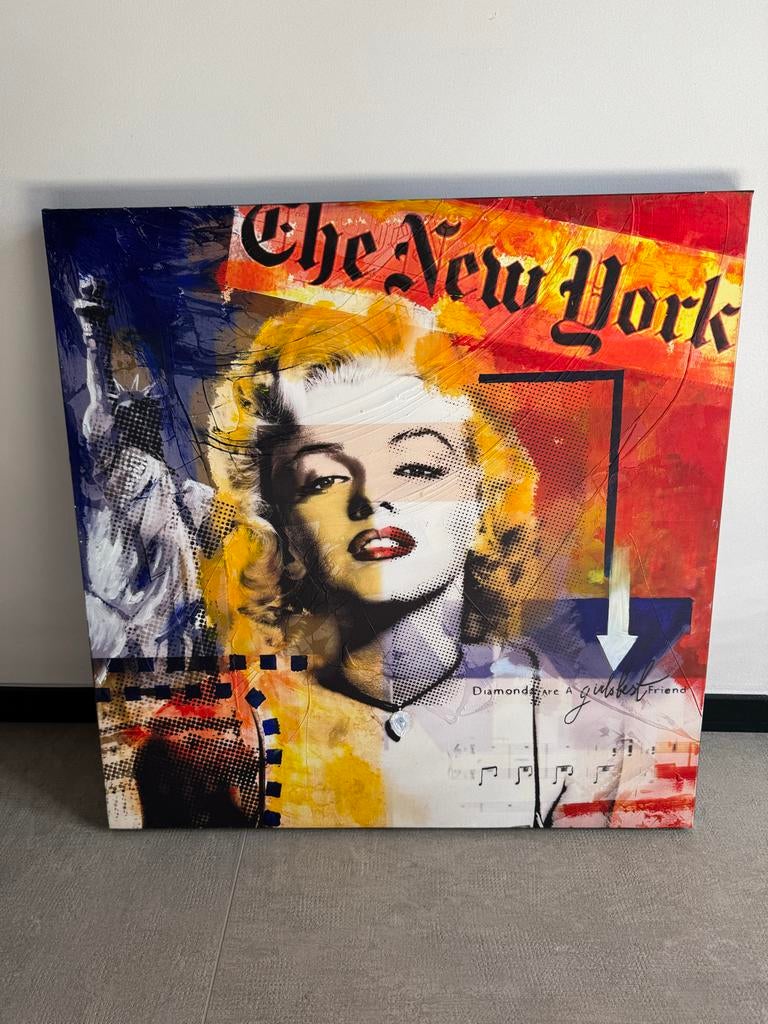 Schilderij Marilyn Monroe, Ophalen of Verzenden