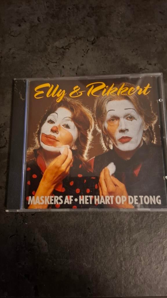 Elly & Rikkert - Maskers Af • Het Hart Op De Tong CD, Ophalen of Verzenden, Zo goed als nieuw, Overige genres