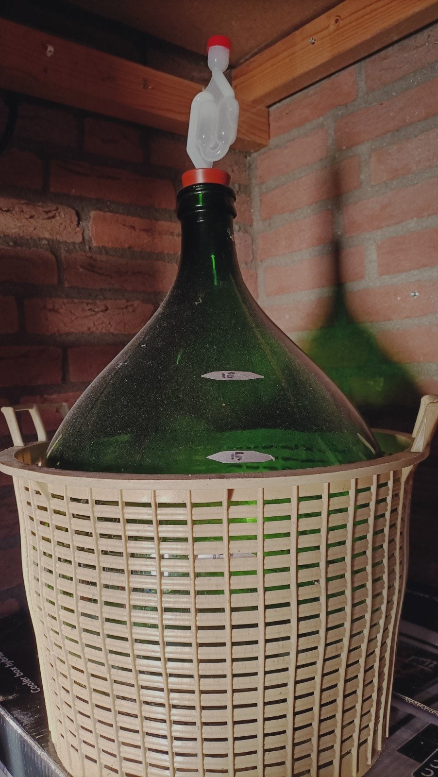 Mandfles 18 liter, Ophalen of Verzenden, Frankrijk, Overige typen