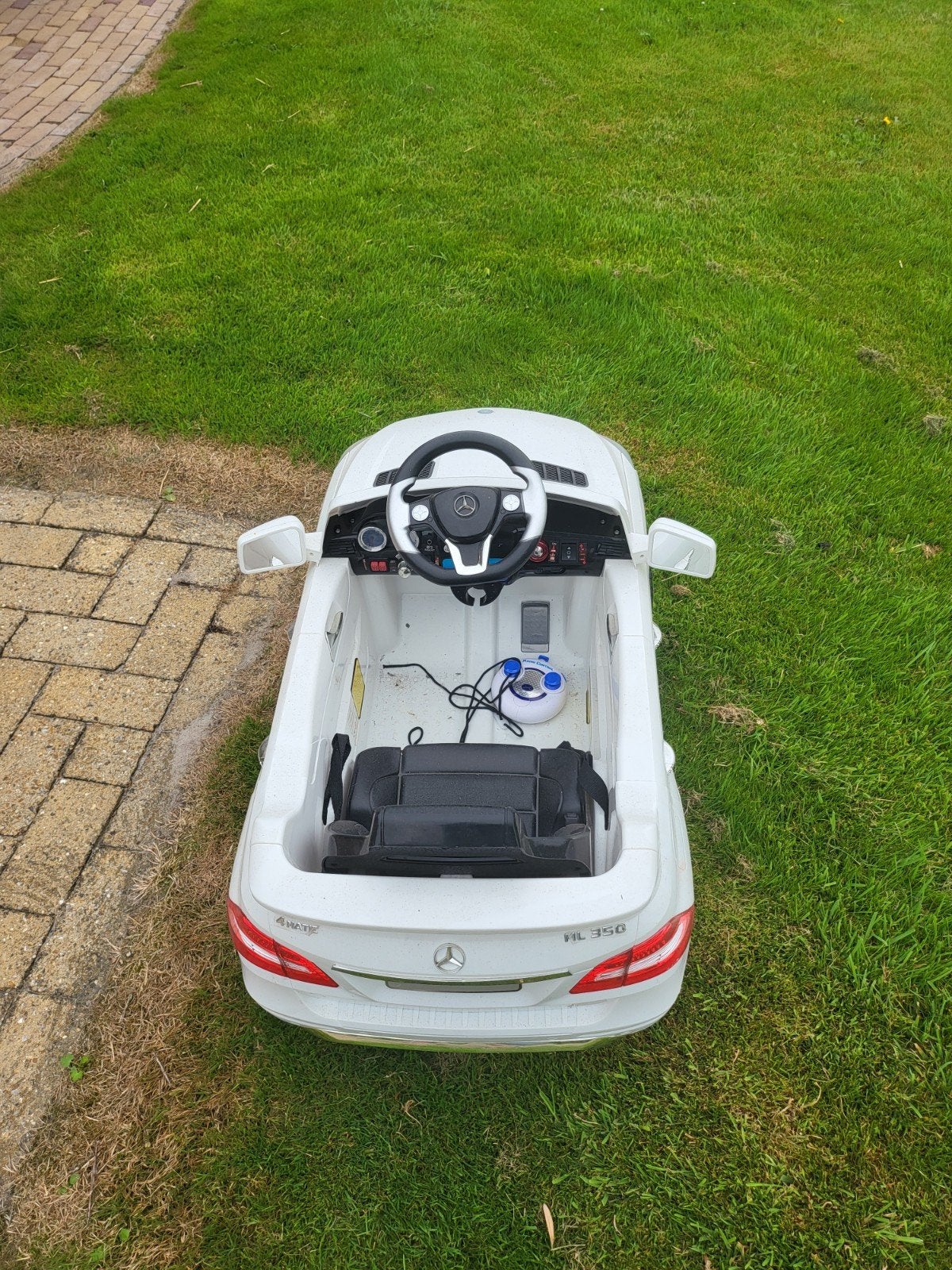 Speelgoed auto, Ophalen