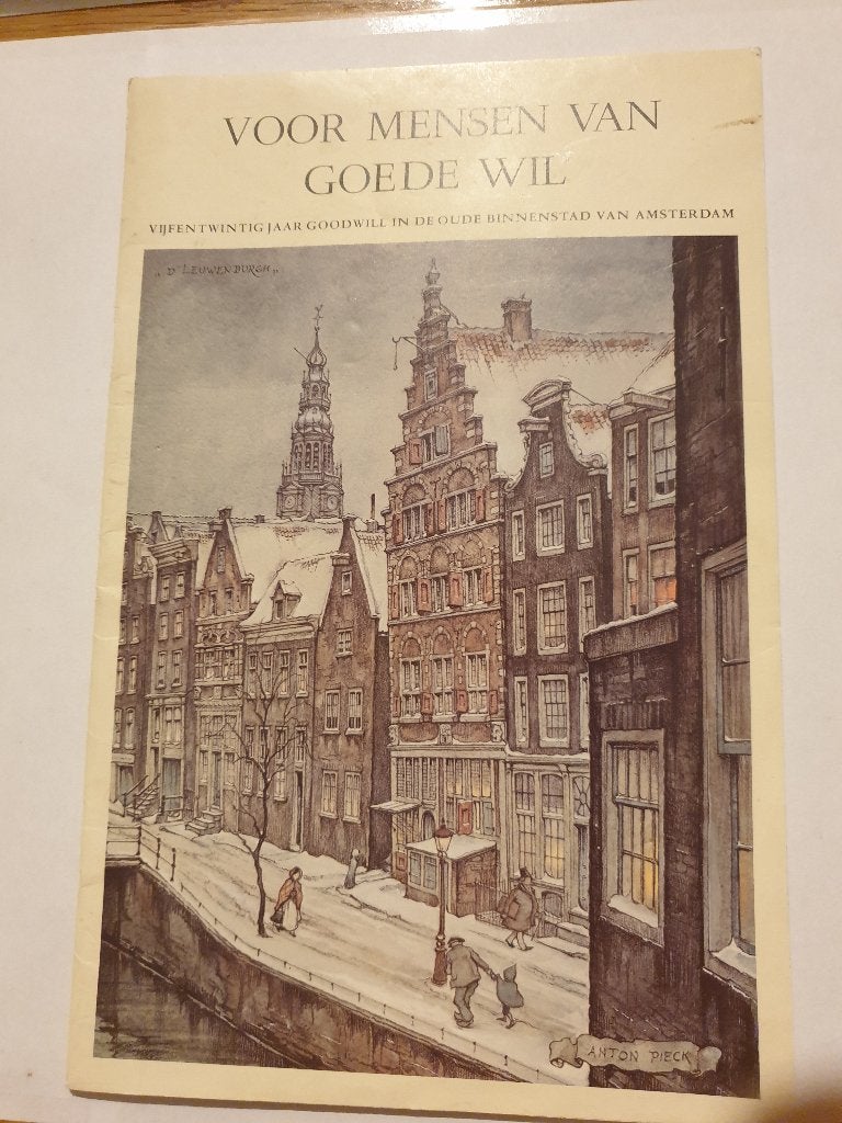 4911 voor mensen van goede wil ..Vijfentwintig jaar goodwill, Verzenden, Gelezen